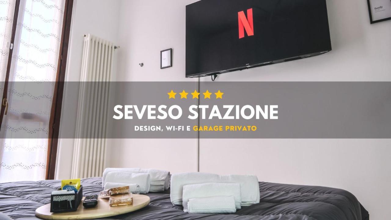 Seveso-Stazione Design, Wifi & Garage Privato Apartment ภายนอก รูปภาพ